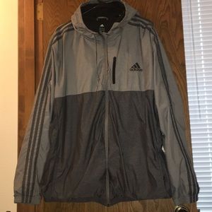 Adidas Windbreaker ZIP-UP Jacket gray